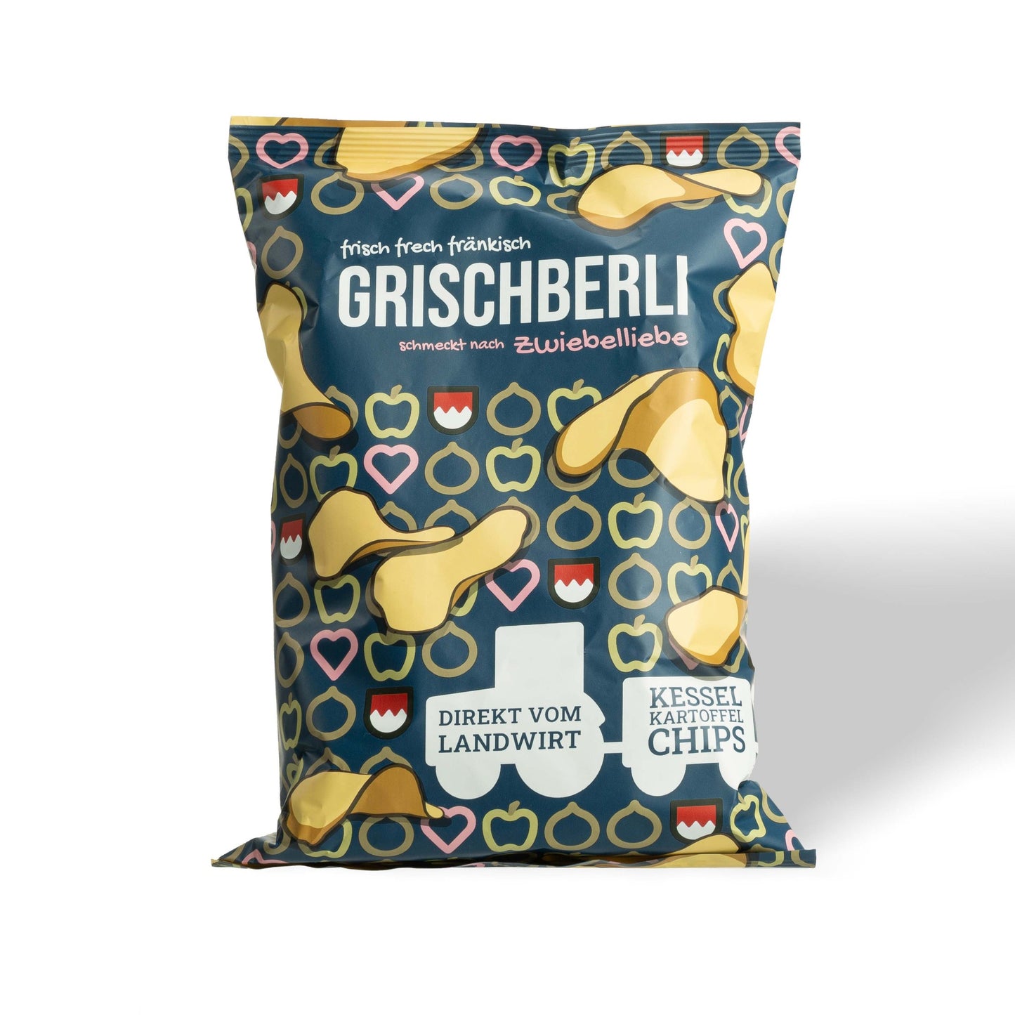 Fränkische Zwiebel-Kartoffelchips Tüte