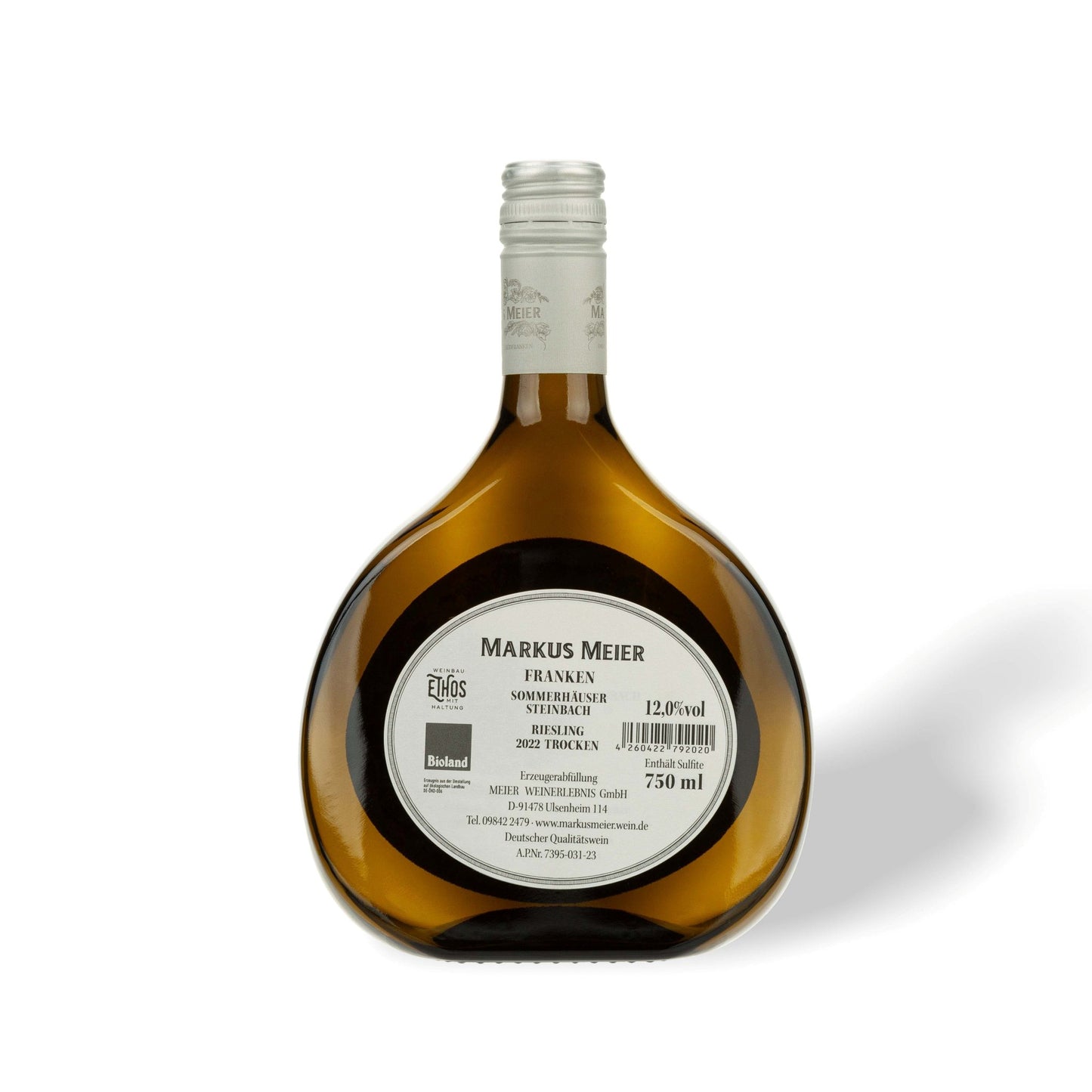 2022 Riesling Steinbach – Weinflasche