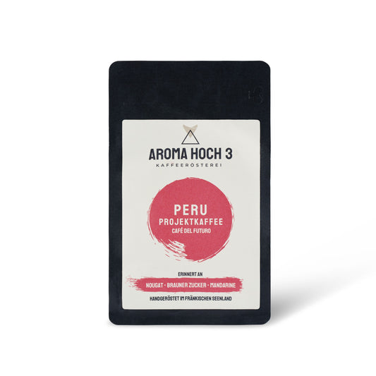 Aroma Hoch 3 Peru Projektkaffee - Café del Futuro - Ganze Bohne 250g