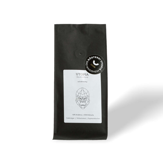 Kaffee Utopia Hausmischung Arabica und Robusta